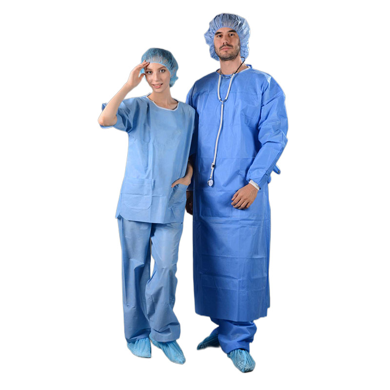 Disposable Isolation PE Protective Clothes