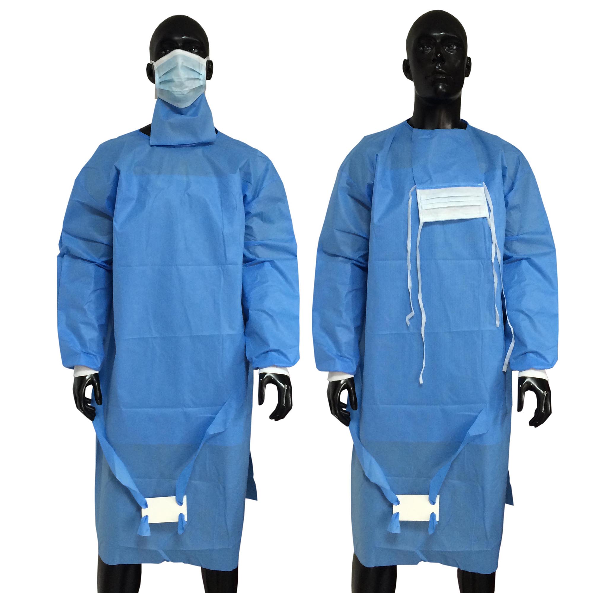 Disposable medical PP isolation gown