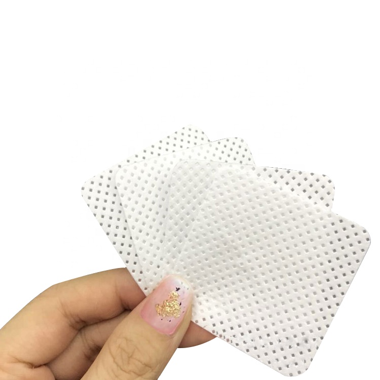 Disposable Dry Soft Polish Remover Lint Free Nail Wipes for Finger Nail Beauty
