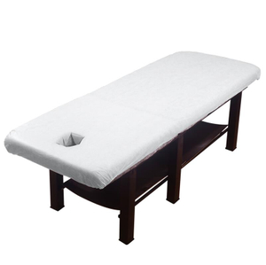 TOPMED Disposable PP White Table Sheets with Face Hole
