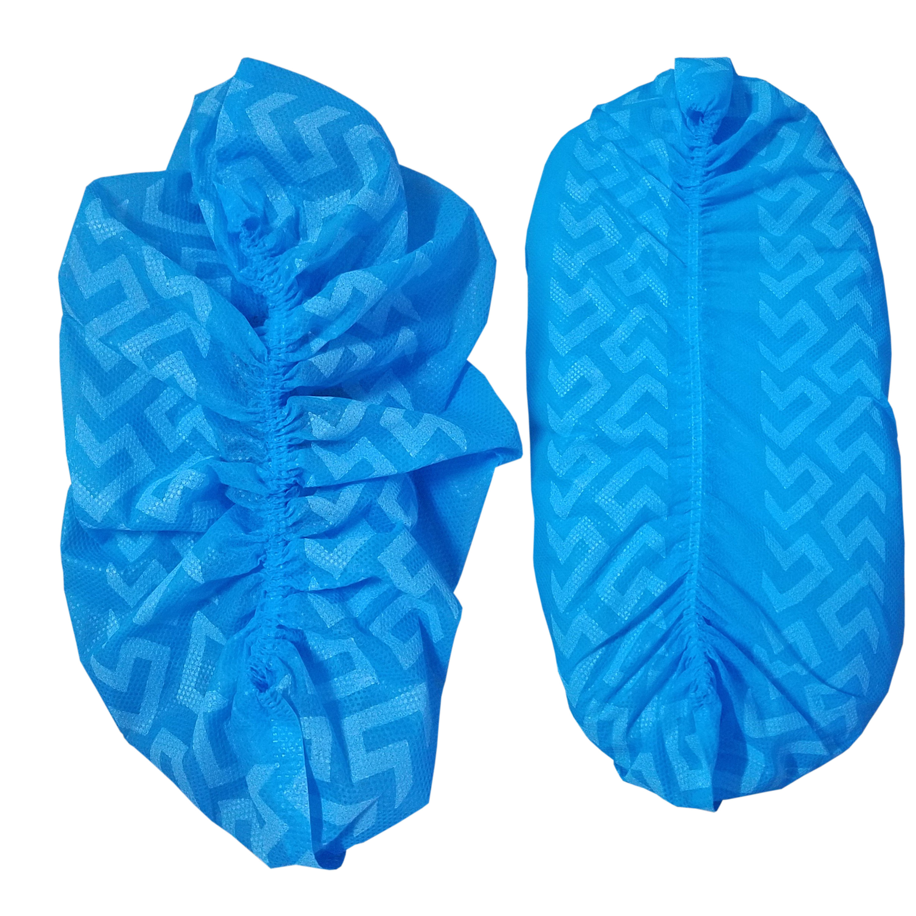 Full elastic disposable PP antislip shoe cover 