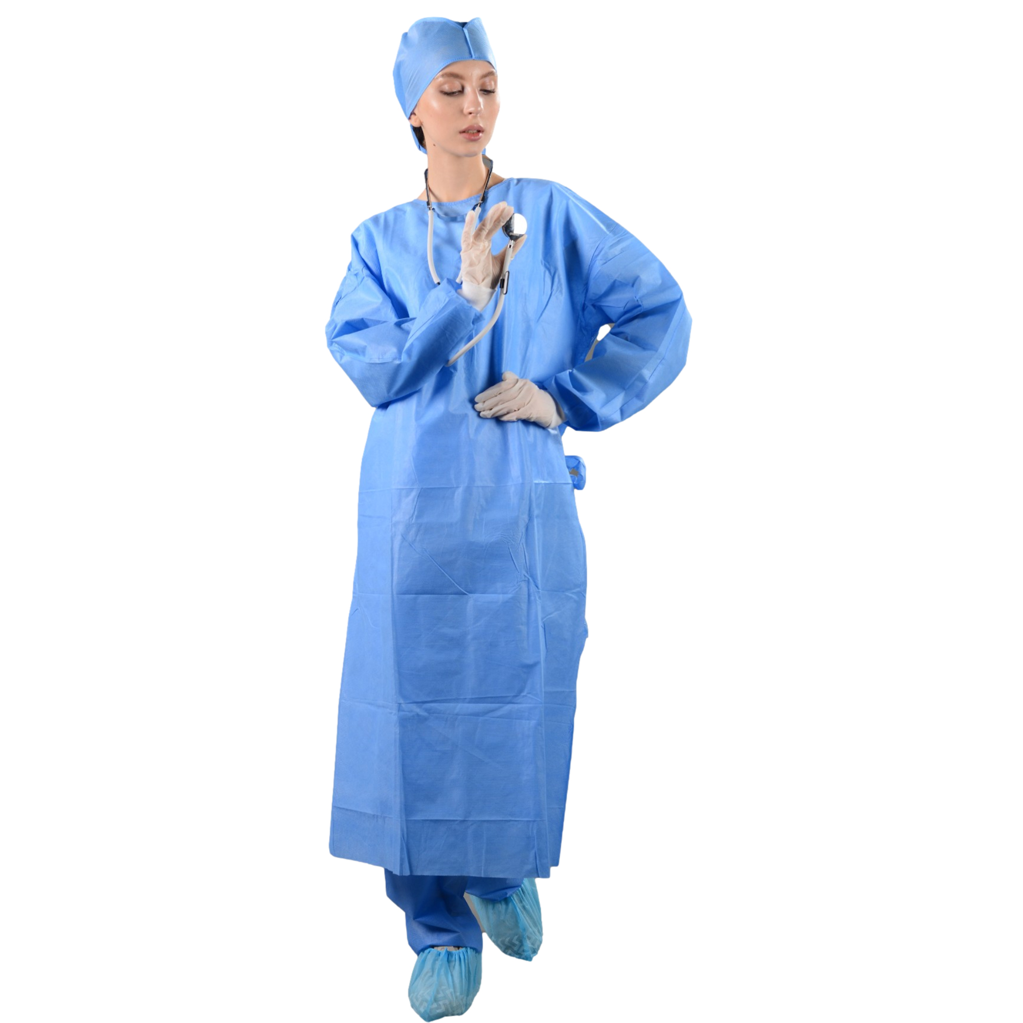 LEVEL3 Disposable SMMS surgical gown FDA surgical gowns 