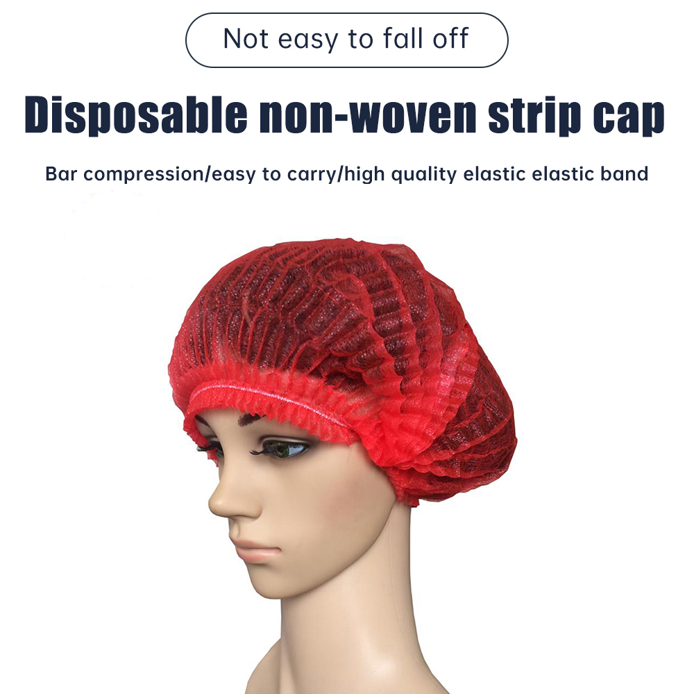  Non woven disposable strip caps 