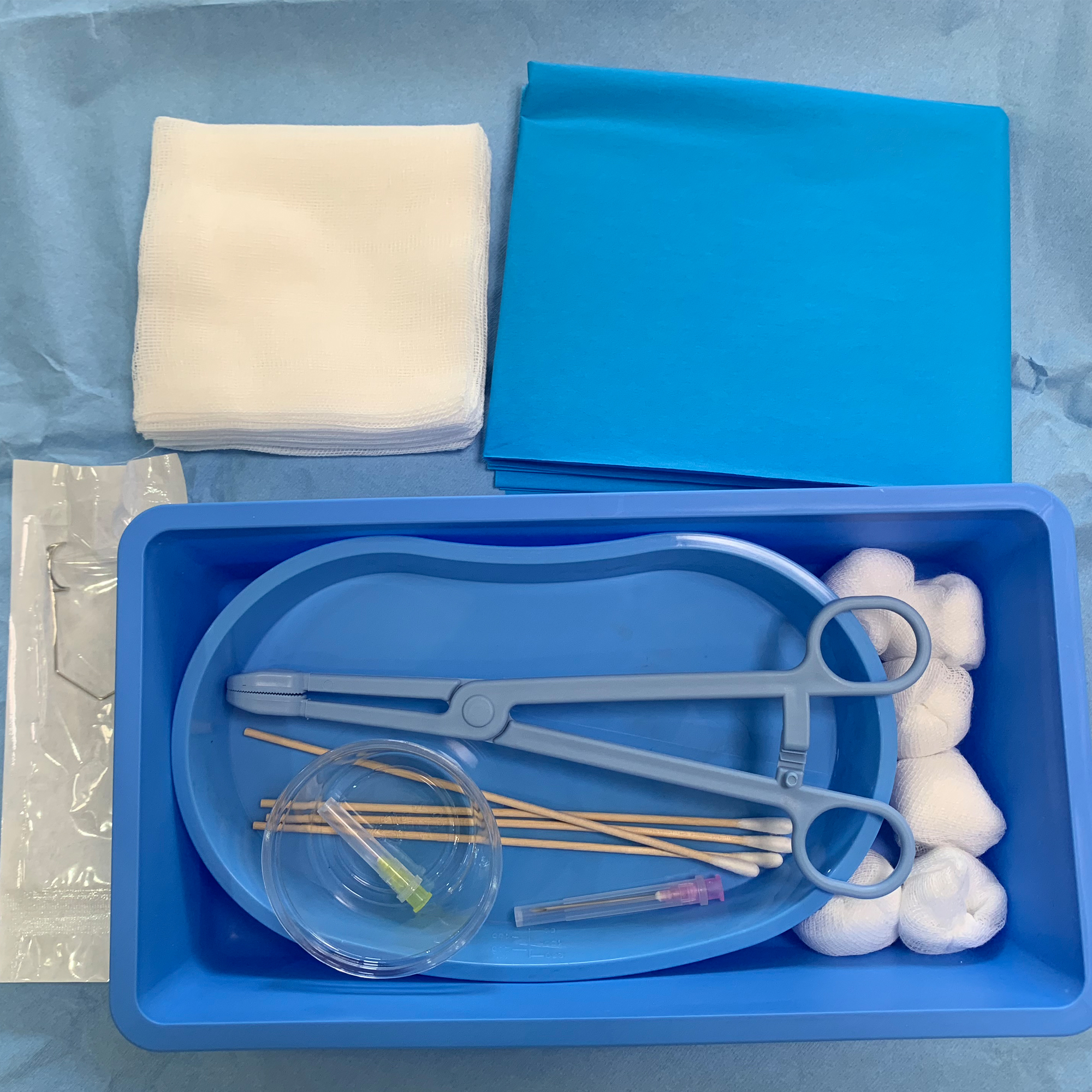 Sterile Hospital Use SMMS Disposable Medical General Surgery Eye Drape Ophthalmic surgery kit