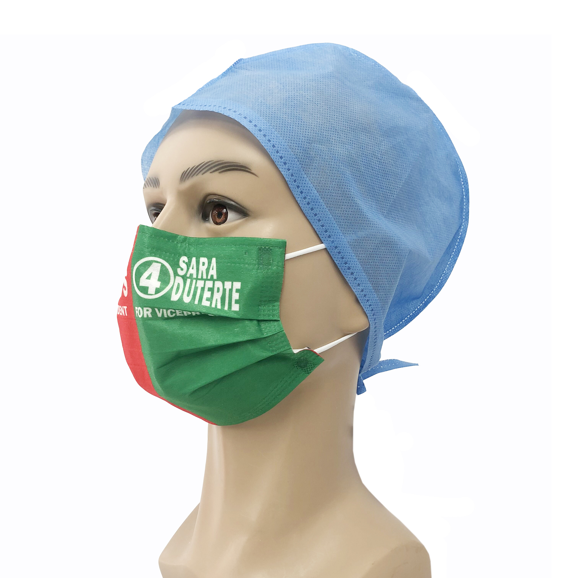 Nonwoven Protect Face Mask With Ear Loop, Dustproof Mask