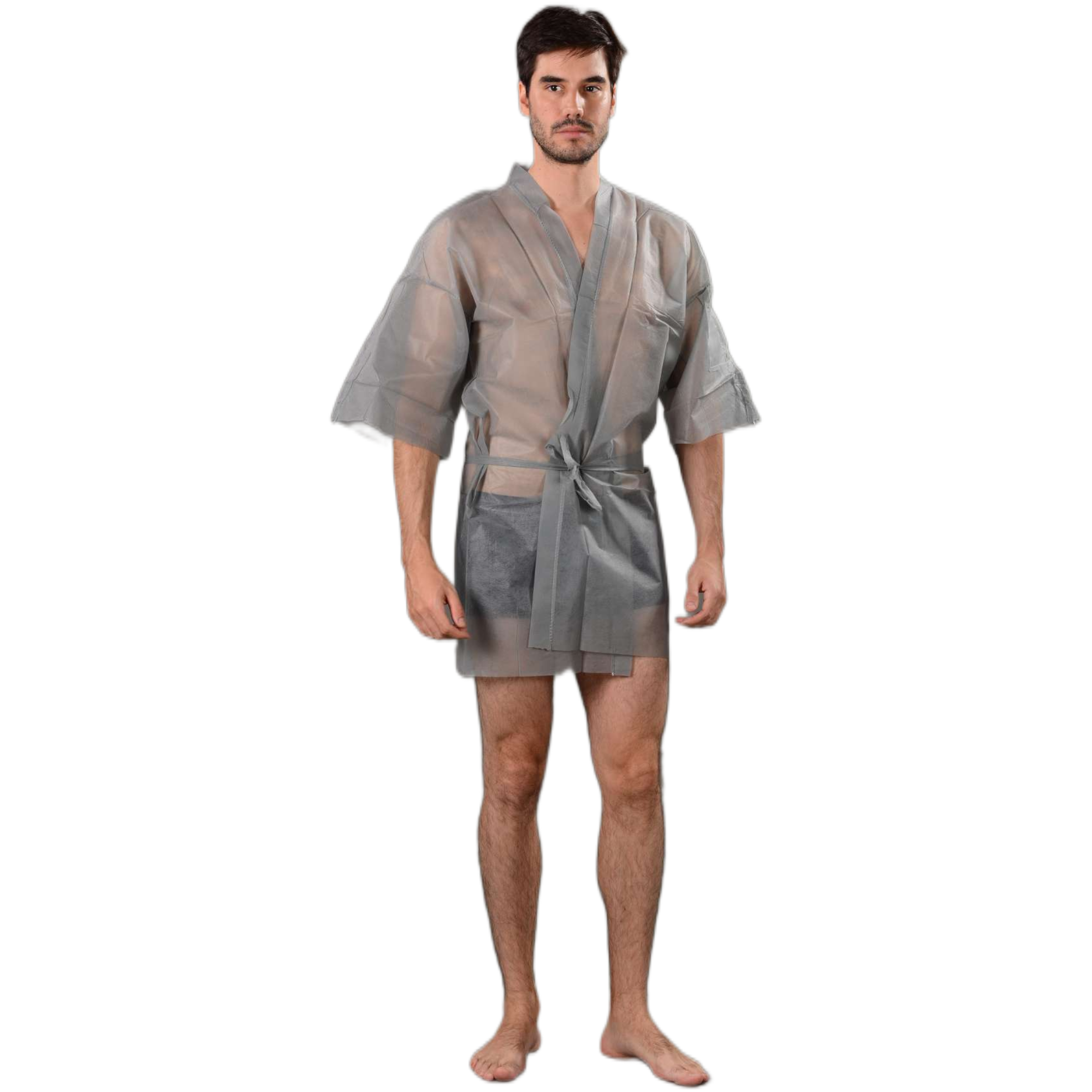 Disposable Nonwoven Sauna suit Lux Kimono