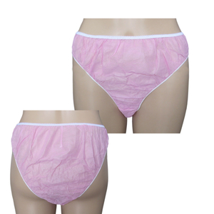 Nonwoven disposable panties for female