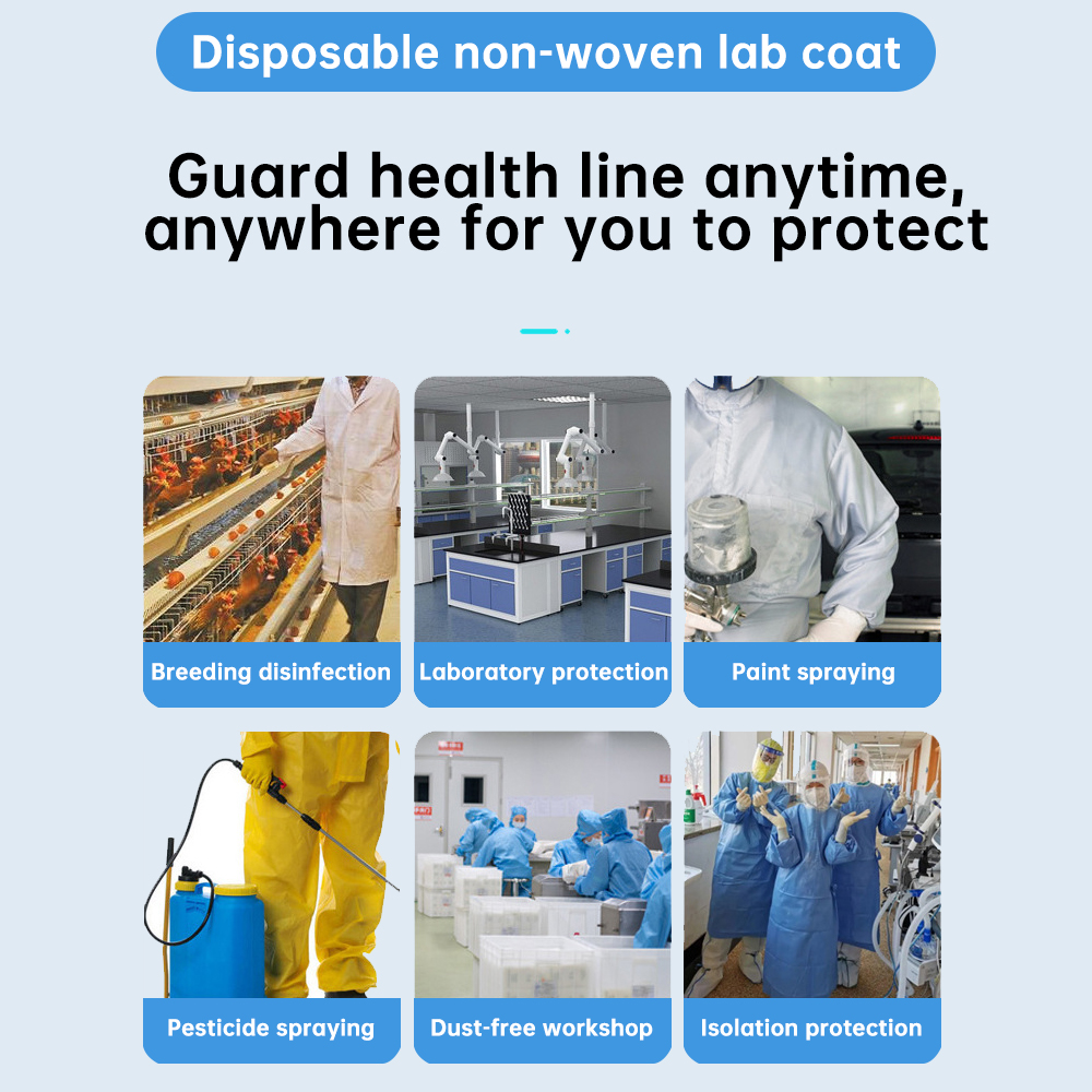 Disposable Epidemic Control PP Protective Clothes