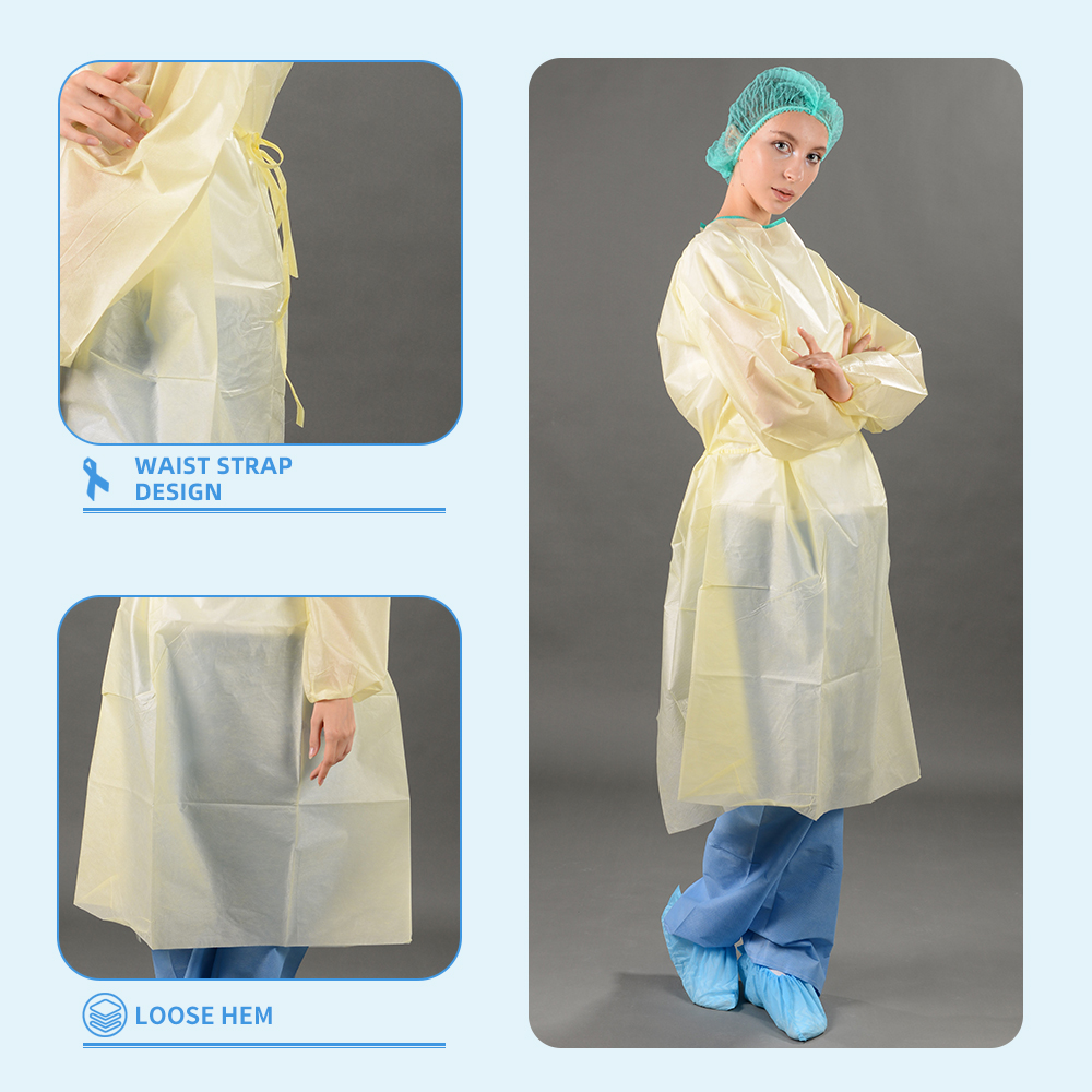 Breathable Industrial Non Woven Protective Clothes