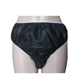 Disposable nonwoven brief for man