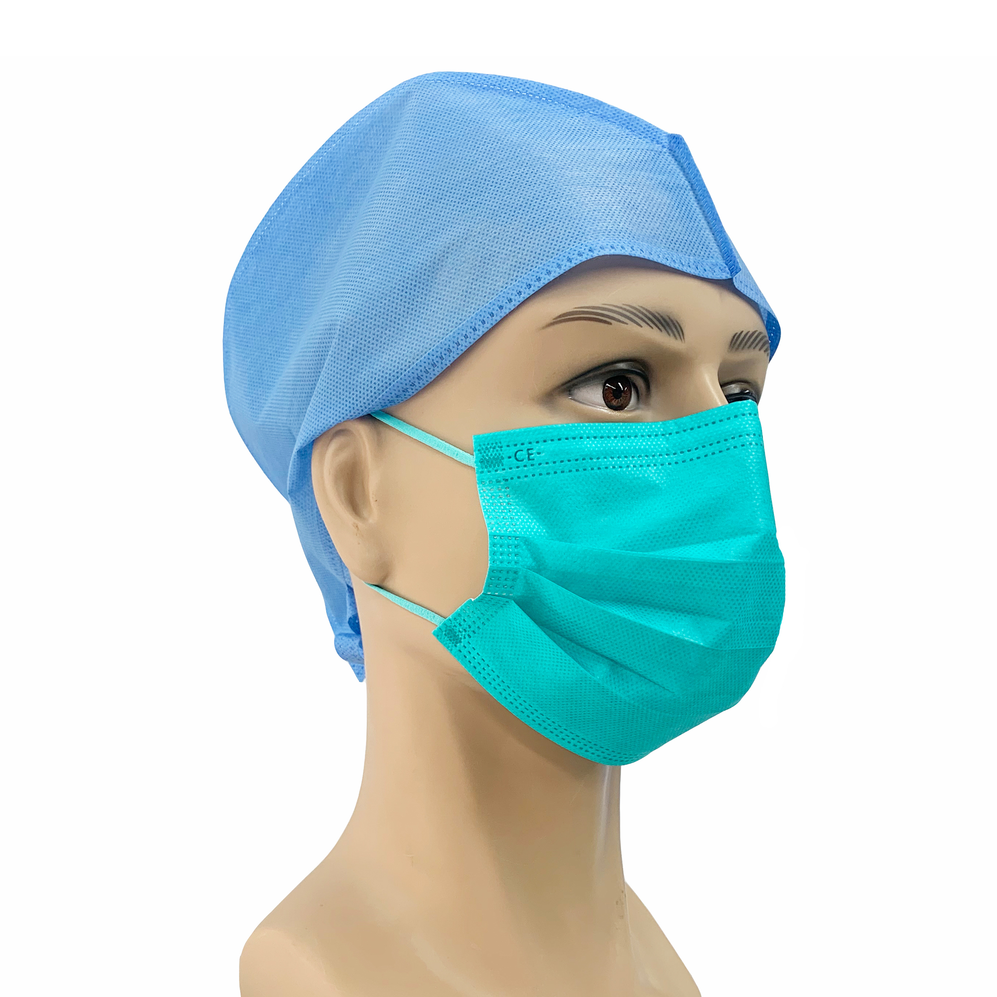 Disposable Earloop 3-Ply Nonwoven Face Masks Colorful