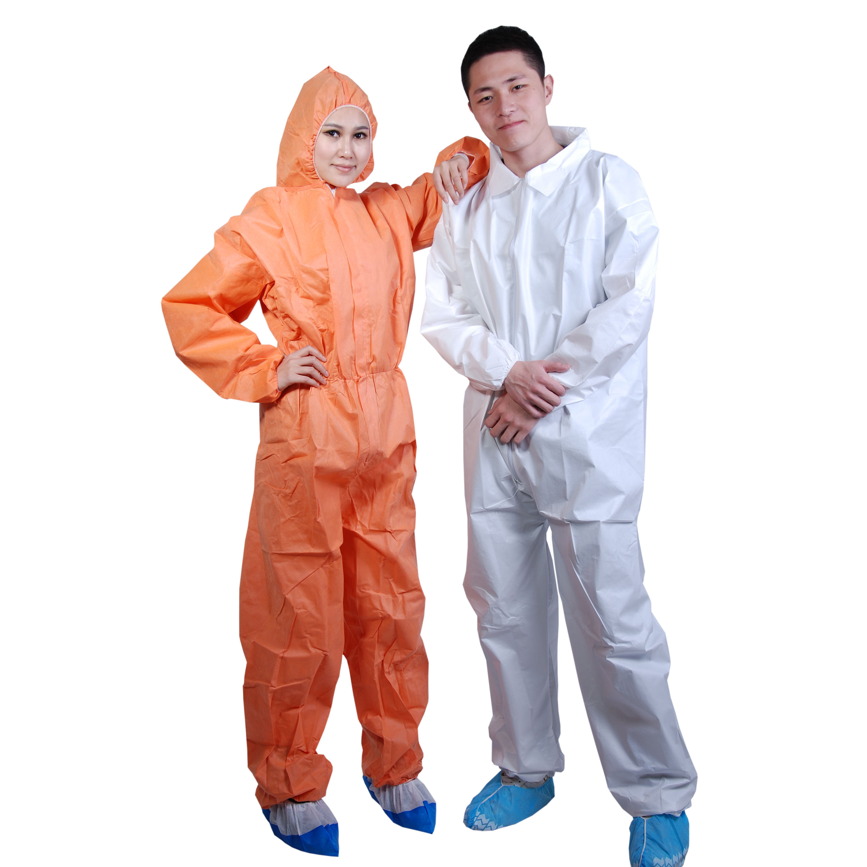 PPE Whole sale protection suits working mens ppes disposable coverall waterproof